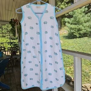 Aden+Anais Elephant Muslin Cotton Sleep Sack